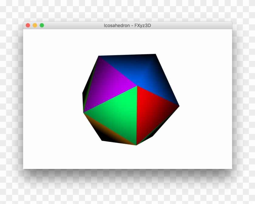 Icosahedron - Graphic Design Clipart