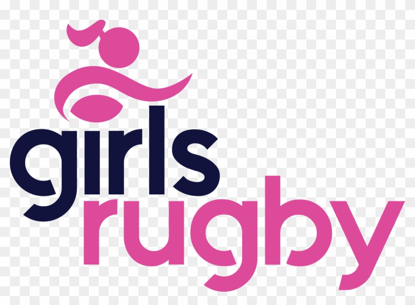 Girls Rugby - Graphic Design Clipart