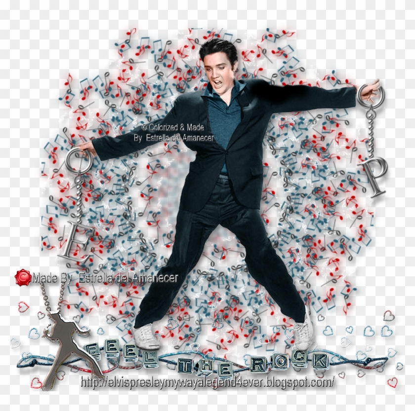 Elvis Presley, Feel The Rock - Elvis Presley Jailhouse Rock Clipart