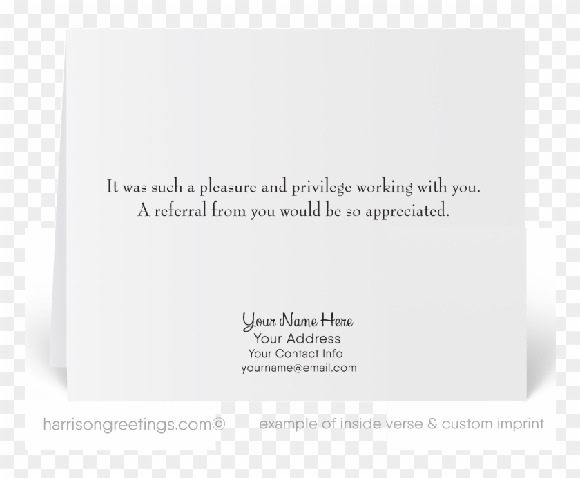 Thank You From Real Estate Agent Card 15200 Custom - Thank You Real Estate Agent Clipart