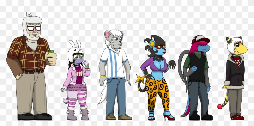 Bunch Of Morons - Cartoon Clipart
