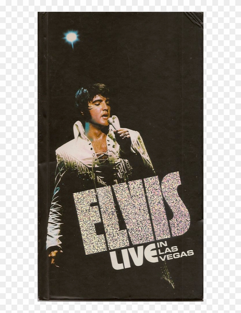 Elvis Presley Live In Las Vegas - Poster Clipart #5597577
