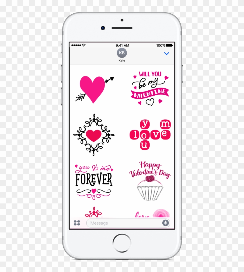 Romance And Valentines Sticker Pack Available On The - Heart Clipart #5598014