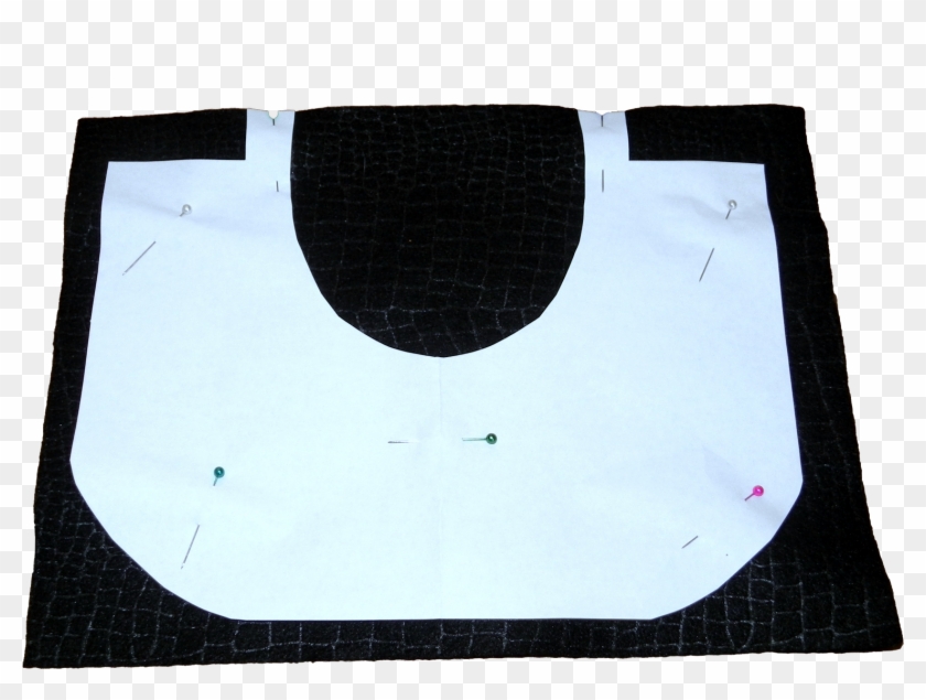 Pin Your Template To The Back Of Your Piece Of Felt - Pocket Clipart