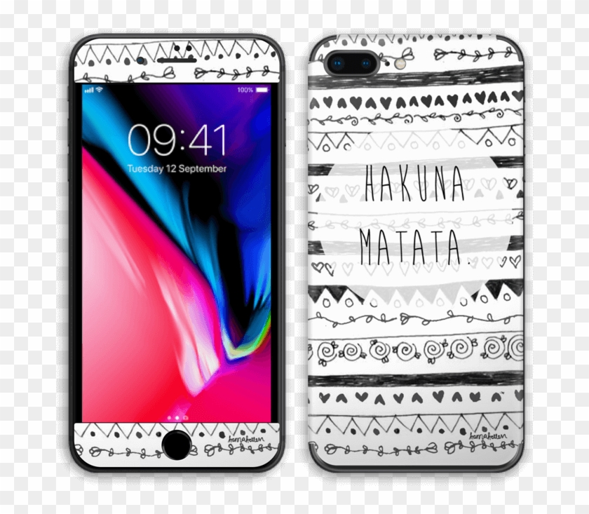 Hakuna Matata Skin Iphone 8 Plus - Iphone 8 Plus Vs Lg G6 Clipart #5598866