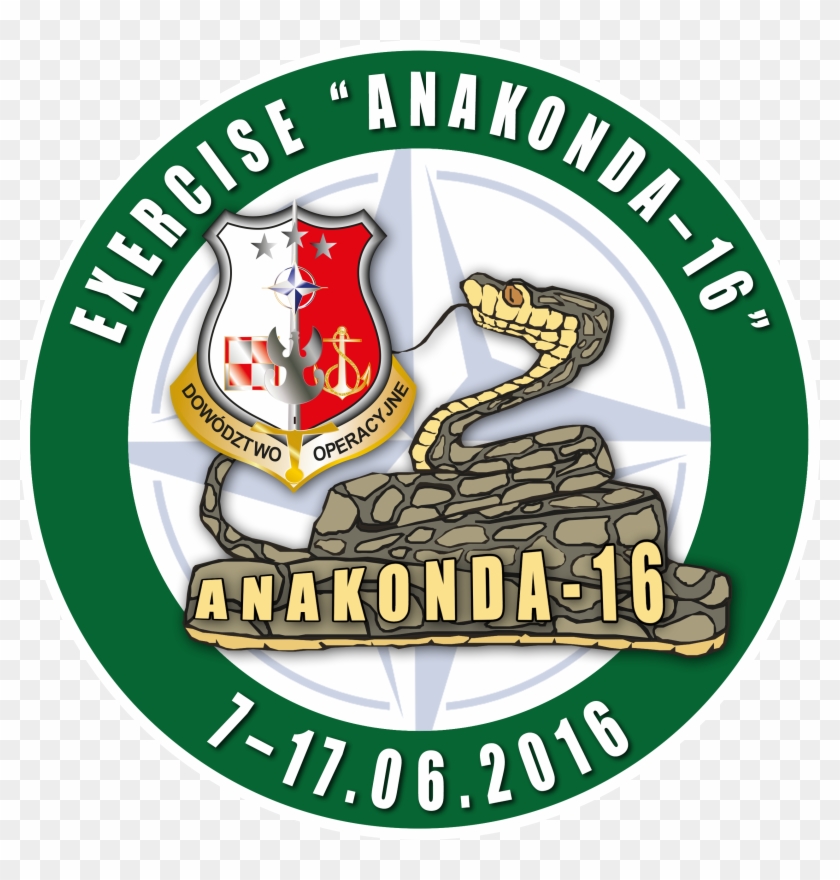 Badge - Http - //anakonda - Do - Wp - Mil - Pl/plik/file/anakonda16 - Dowództwo Operacyjne Clipart #5598947