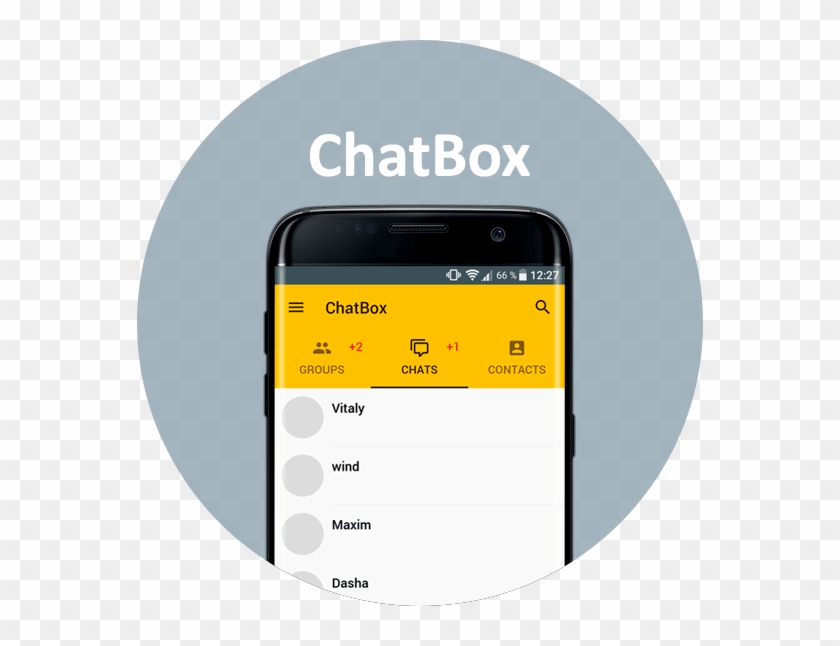 Chat Box Png - Smartphone Clipart