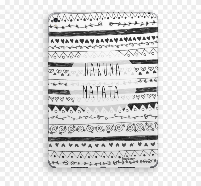 Hakuna Matata Skin Ipad Pro - Paper Clipart #5599464