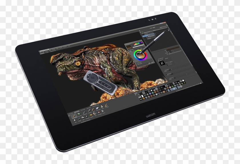 Wacom Cintiq 27qhd - Wacom 27 Qhd Touch Clipart #5599466