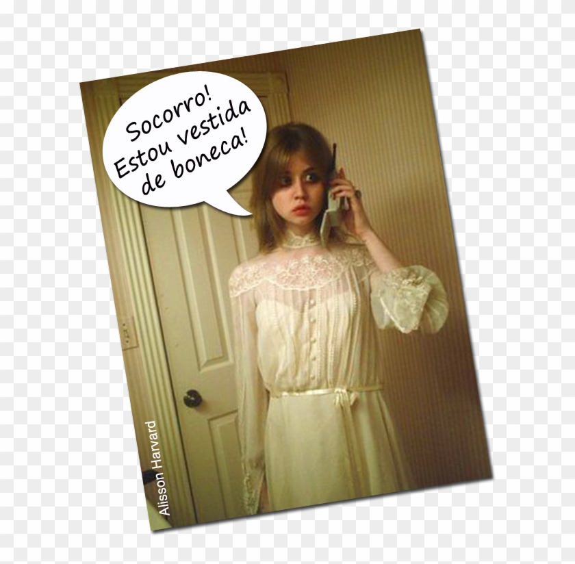 Fiquei Pensando Por Um Tempo E, Dia Desses, Entrei - Girl Clipart