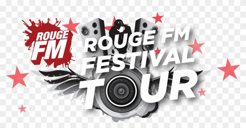 Suivez Le Rouge Fm Festival Tour - Rouge Fm Clipart #5599838