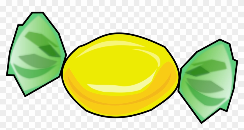 Candy Clipart Yellow - Clip Art Candy Transparent - Png Download
