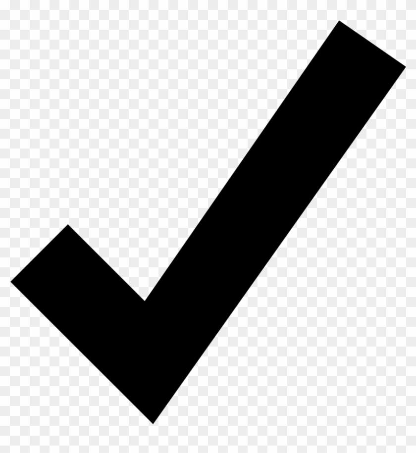 Black Check Png - Check Black Png Clipart