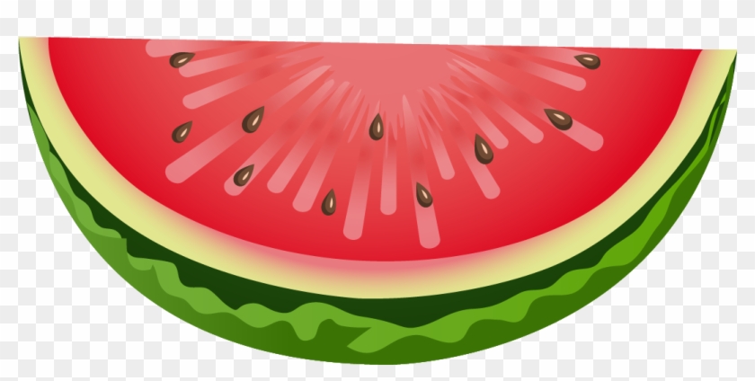 Image - Sliced Watermelon Clip Art - Png Download