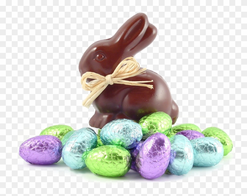 Easter Candy Png - Chocolate Eggs And Bunnies Clipart