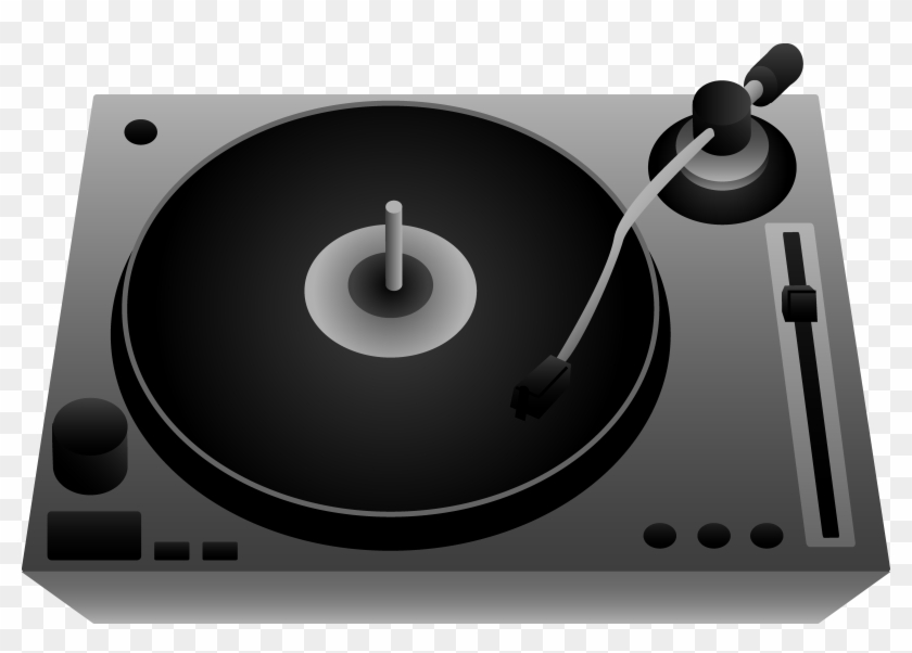 Dj Table Clipart Png - Transparent Dj Turntable Clipart