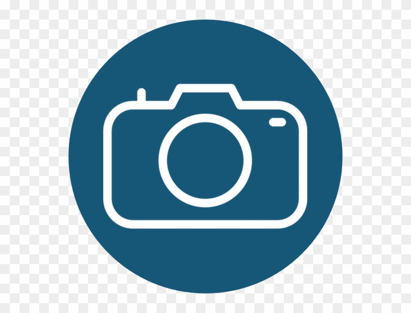 Snapshots Camera Icon V2 - Circle Clipart