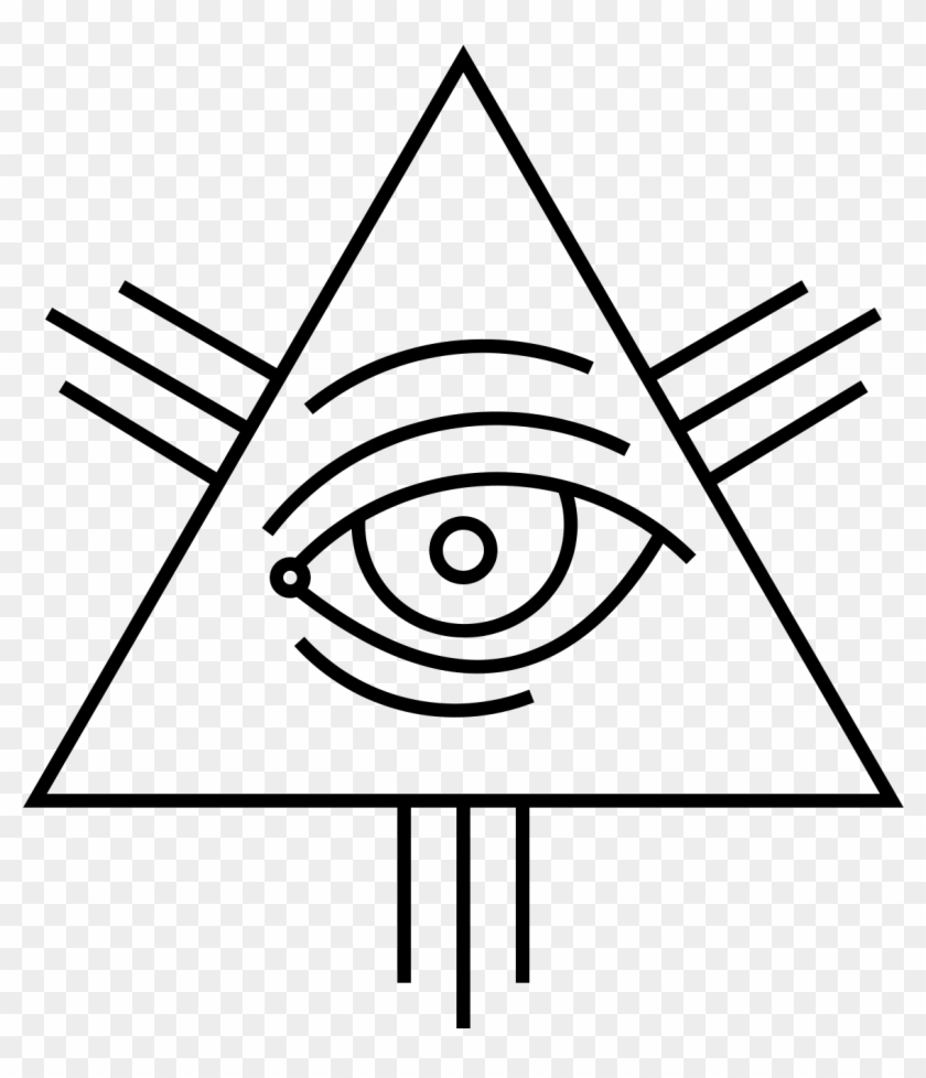 Triangolo Illuminati Png - God The Father Symbol Clipart