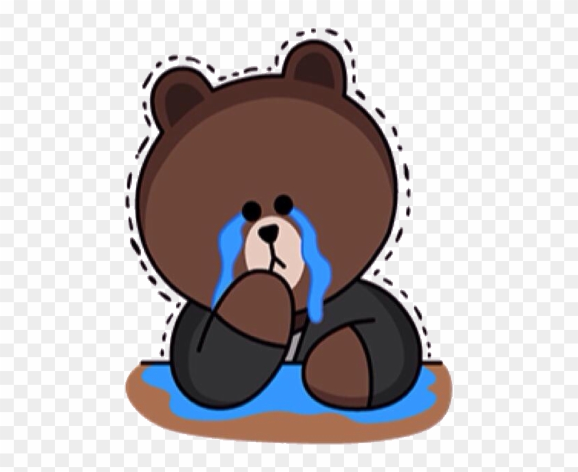 Cry-brown - Brown And Cony Cry Clipart #561000