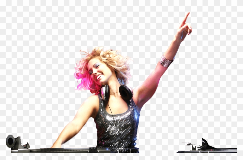 Female Dj Png - Clubbing Png Clipart