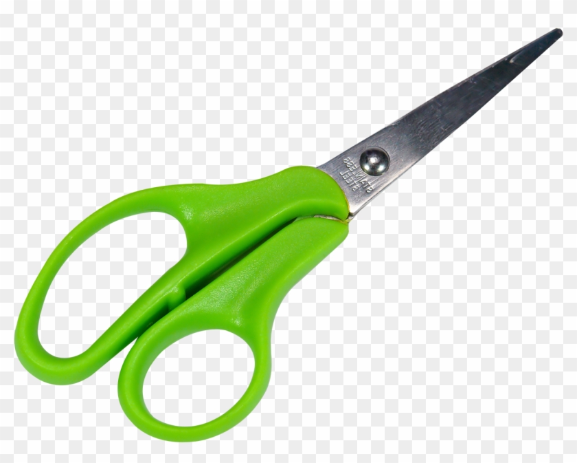 Green Scissors Png Clipart