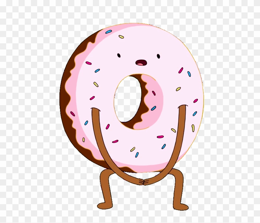 Doughnut Clipart Donut Man - Donut From Adventure Time - Png Download