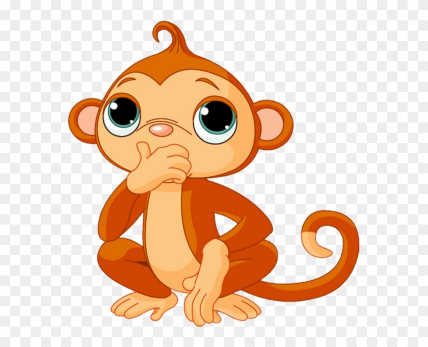 Funny Monkey - Monkey Clip Art - Png Download #561670