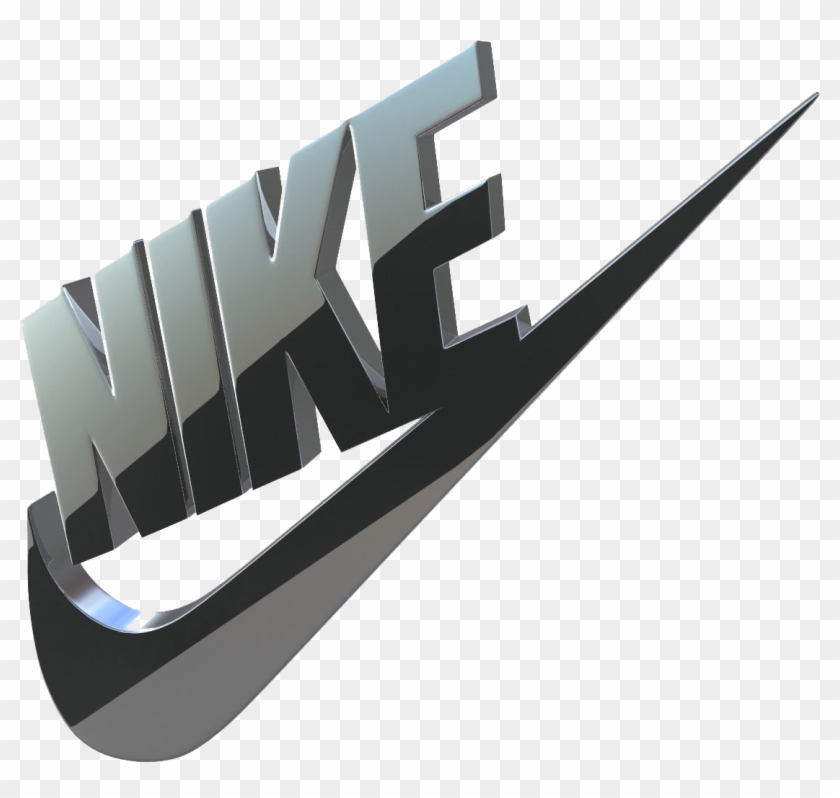 Nike Logo 3d Model Clipart