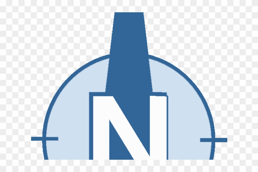 Compass Clipart North Arrow - Sign - Png Download