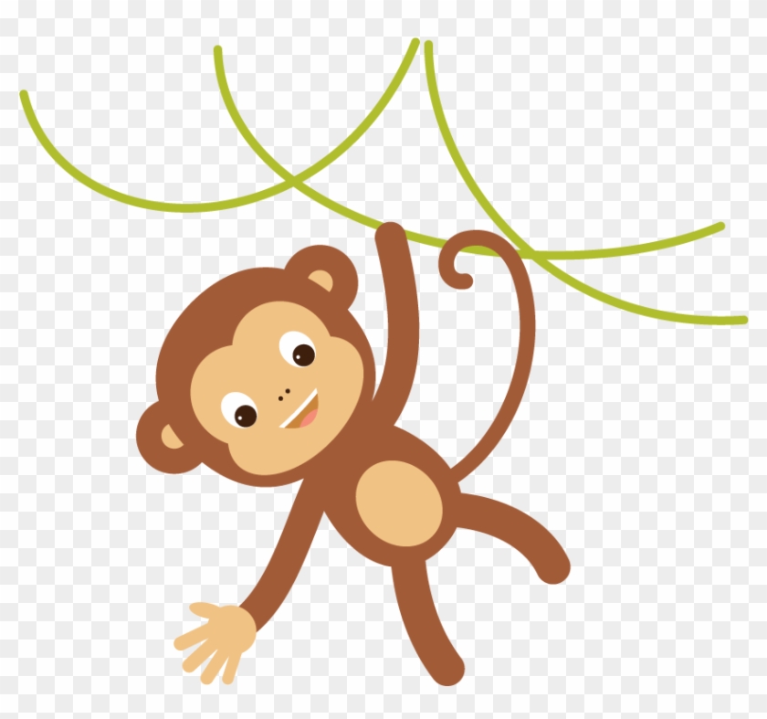 Hanging Monkey Png - Complex Animal Adobe Illustrator Clipart #562168