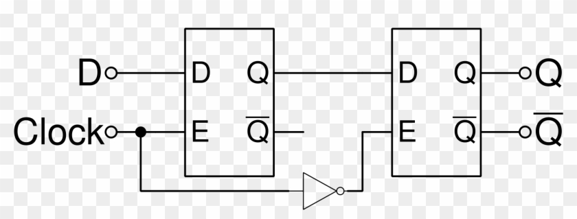 Open - 2 D Flip Flop Clipart