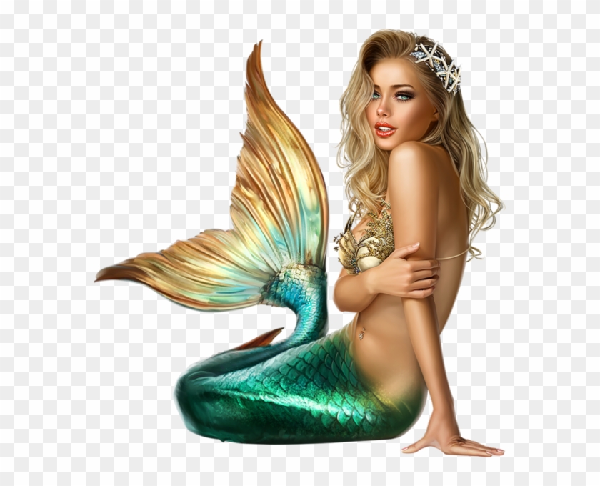 Mermaid - Mermaids Png Clipart #562850