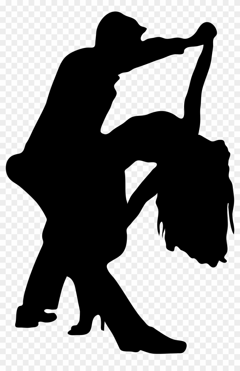 Dance Silhouette Png - Dancers Silhouette Png Clipart #562851