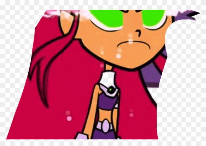 Starfire Rage Triggered 1000% Angry Blast Freetoedit - Starfire Angry Clipart #562854