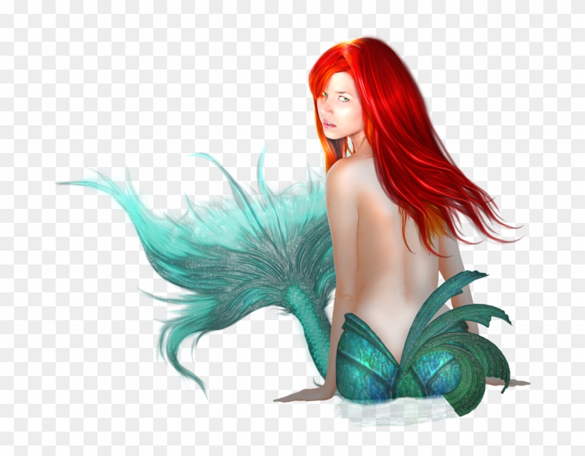 Mermaid Png Hd - Png Mermaid Art Clipart #562879