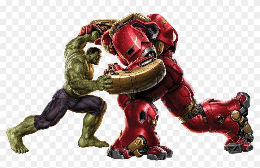 Image Aou Hulkbuster Vs Png Disney Wiki - Hulk Vs Hulkbuster Clipart
