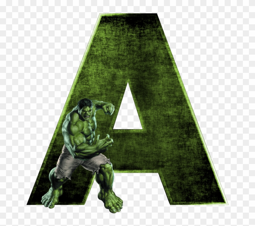 Alfabeto Do Hulk Png - Letras Do Alfabeto Do Hulk Clipart #563062