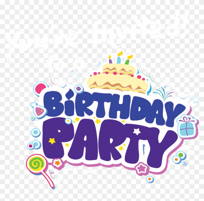 Birthday Party Png - Birthday Party Logo Png Clipart #563203