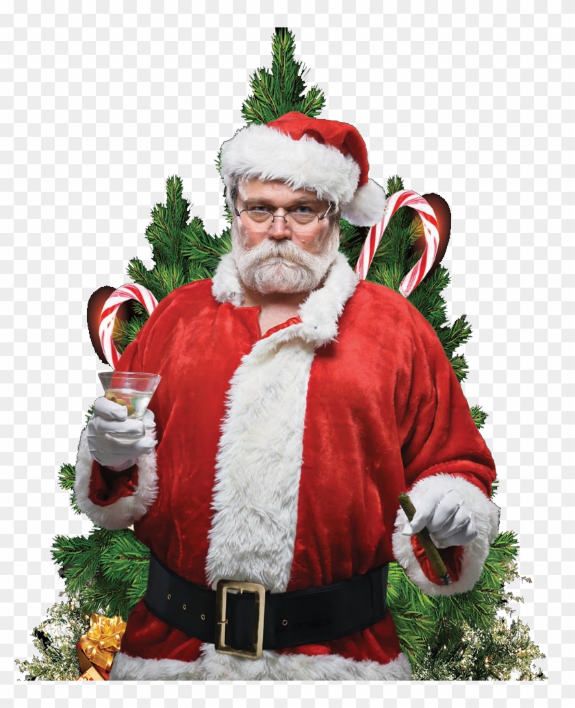 Naughty Santa Png - Bad Santa Clipart
