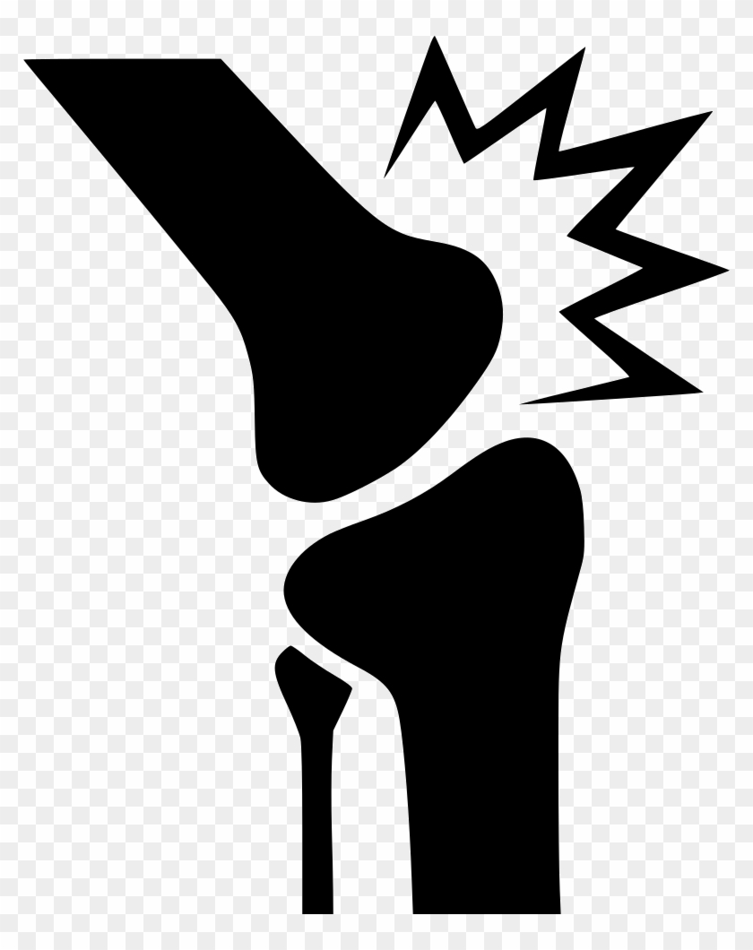 Png File Svg - Joint Pain In Line Art Clipart