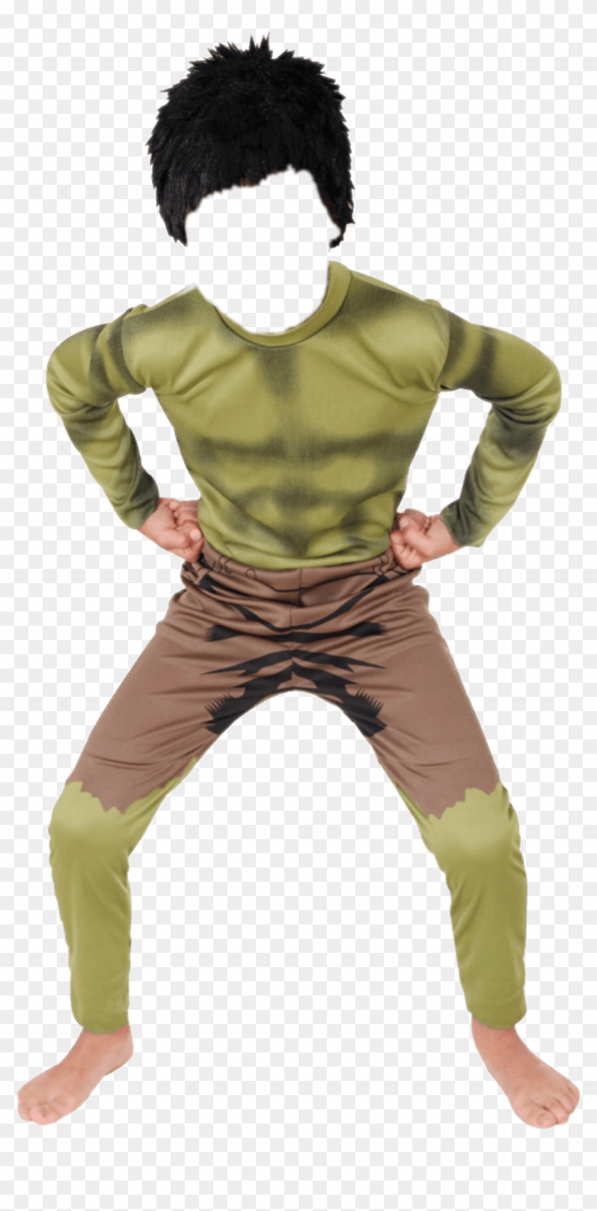Costume Hulk - Disfraz Hulk Niño Clipart #563338