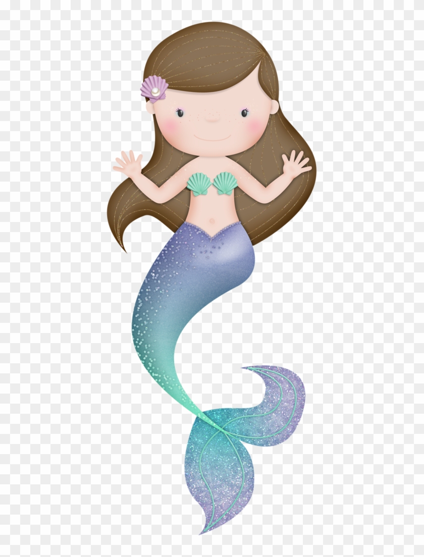 Mermaids - Illustration Clipart
