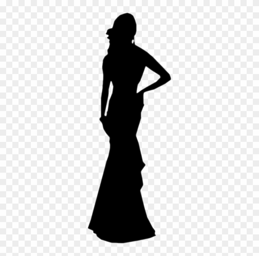 Silhouette Fille Png - Black Woman Afro Silhouette Clipart #563610