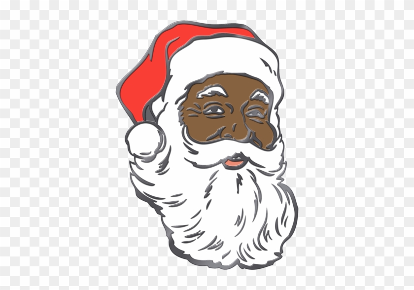Collection Of Free Santa Transparent Black Download - Santa Clipart - Png Download #563687