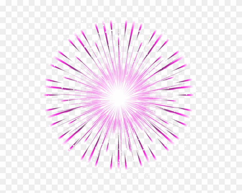 0, - Pink Fireworks Transparent Background Clipart #563789