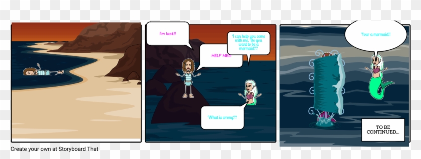 Sophie The Mermaid - Cartoon Clipart #564010