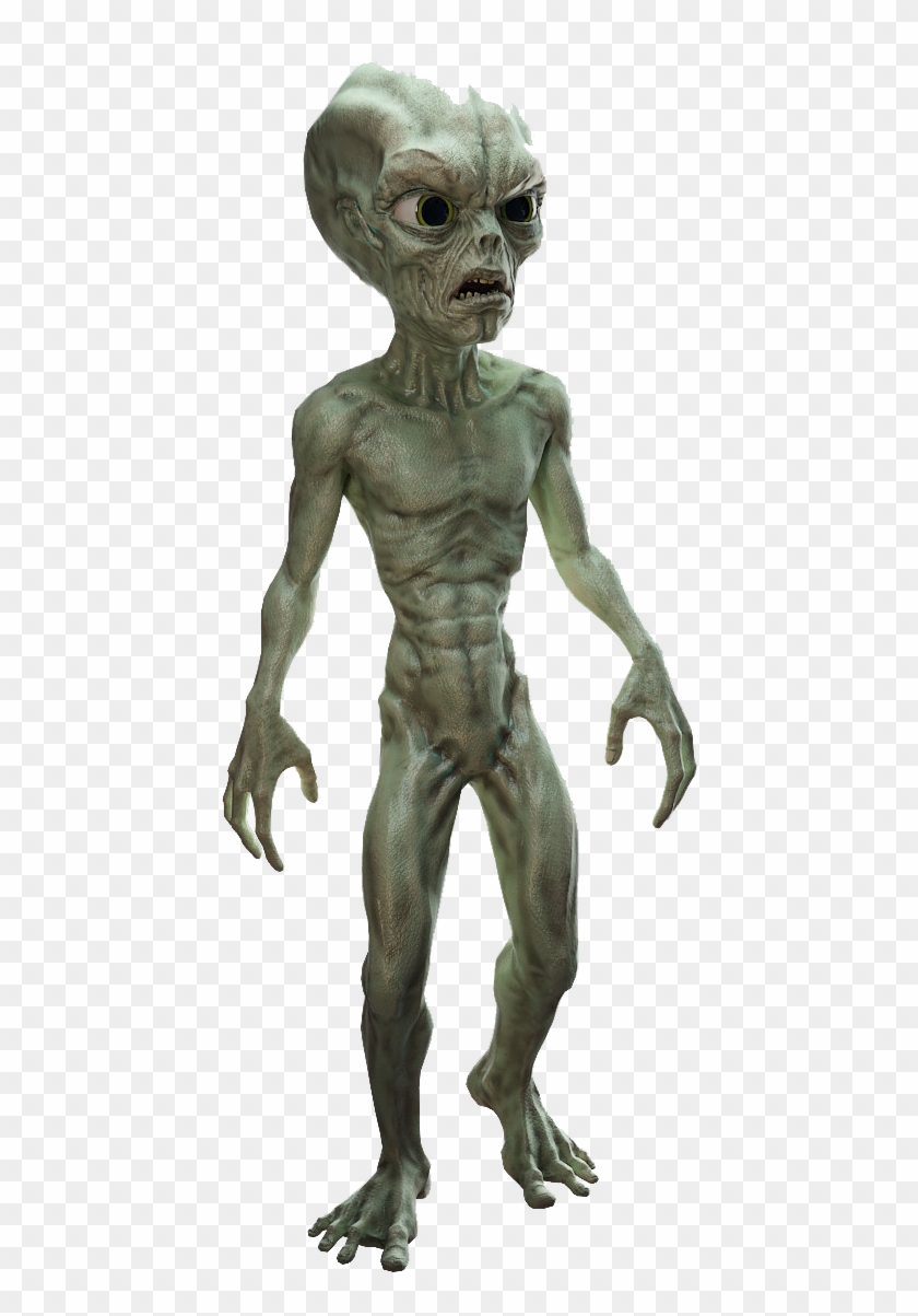 Alien - Grey Alien Png Clipart
