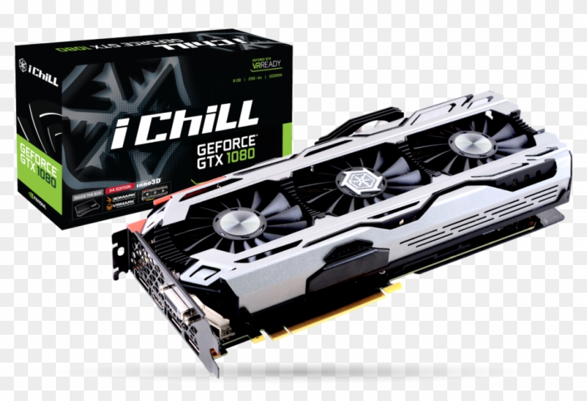Ichill Geforce Gtx 1080 X4 - Inno3d Ichill Gtx 1060 Clipart