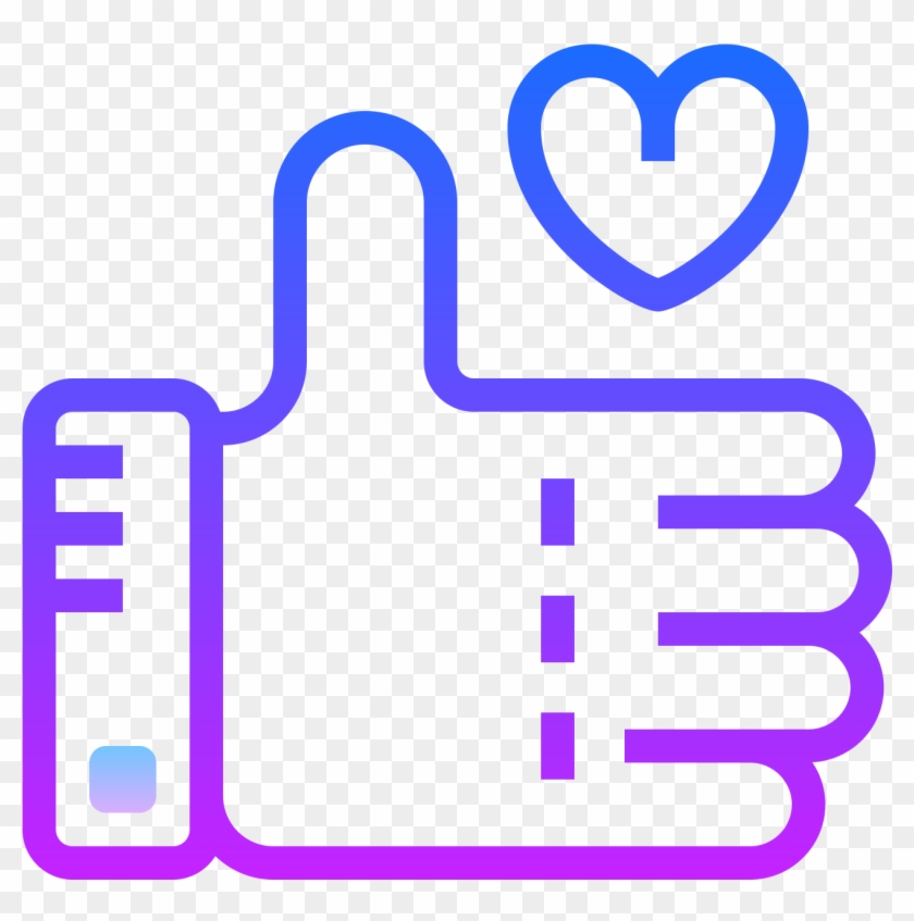 Dale Like Png - Purple Like Button Clipart
