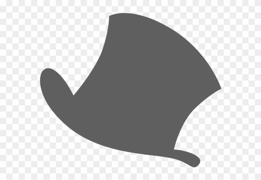 Monocle Top Hat Free Png Image - Top Hat Silhouette Vector Clipart
